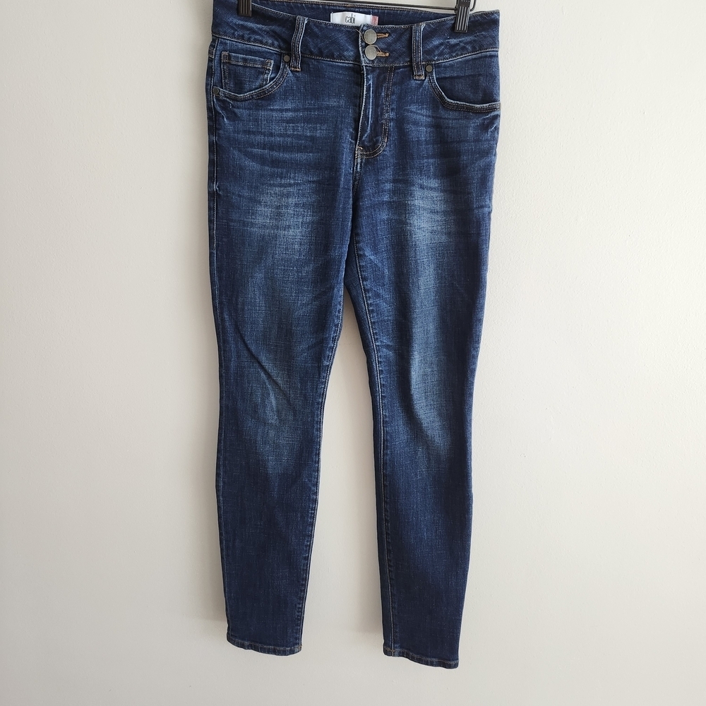 CAbi Dark Blue Skinny Jeans